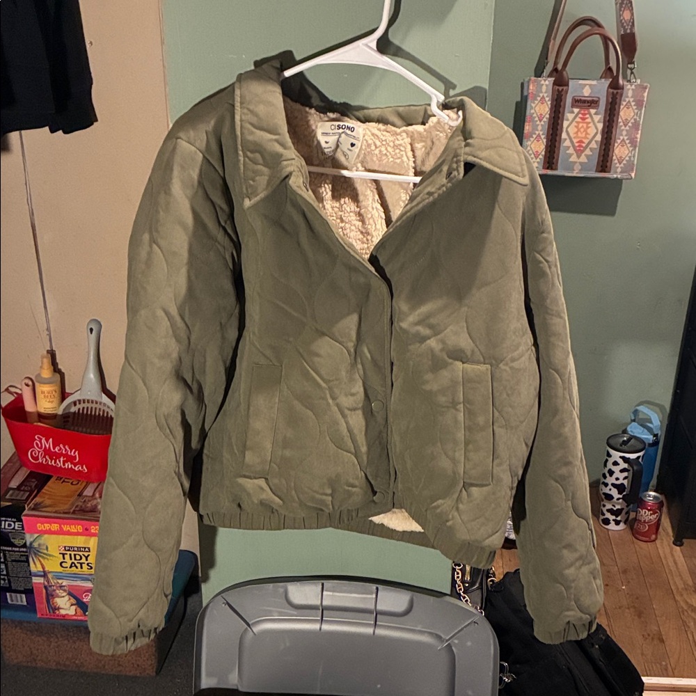 Green jacket